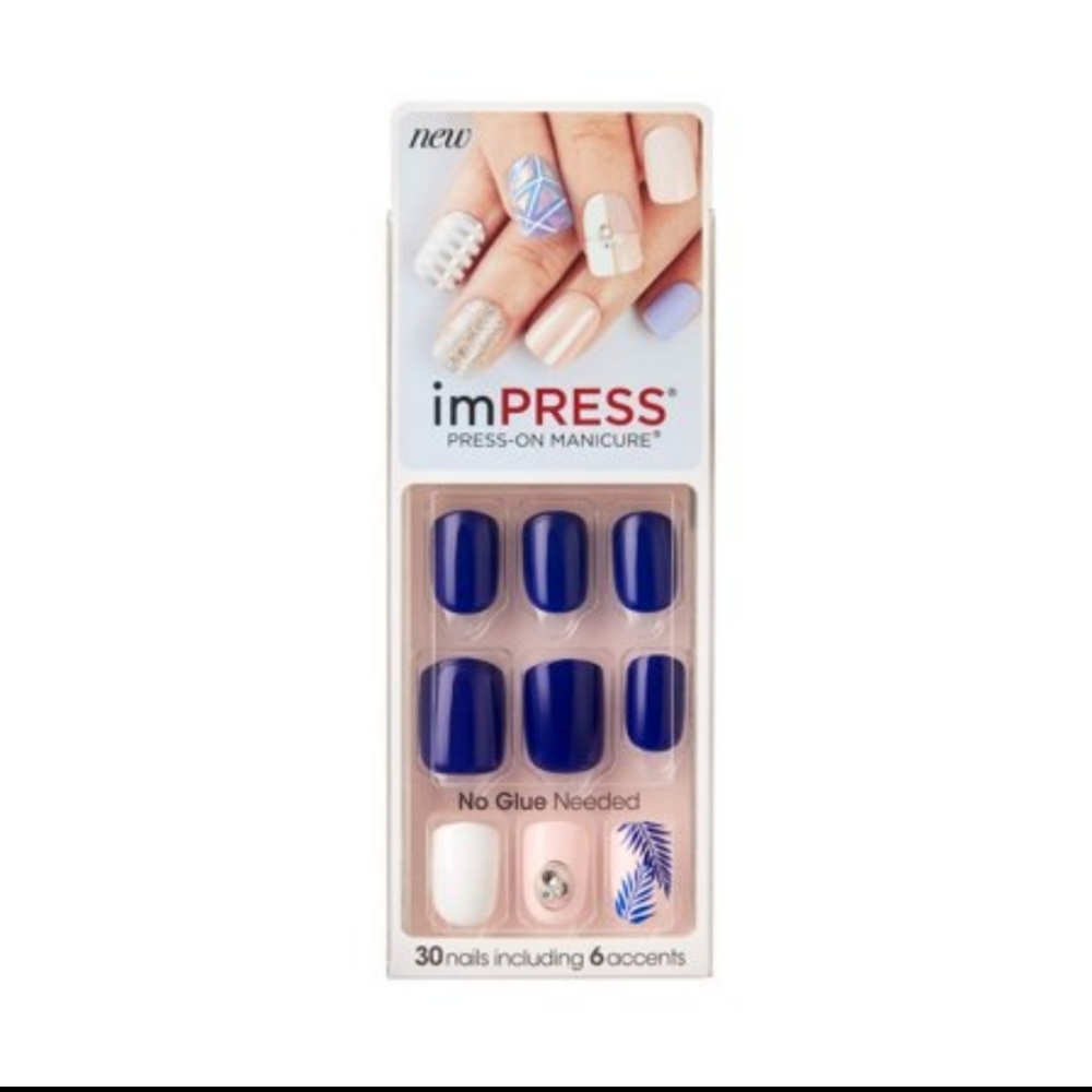 New imPRESS Nails Press On Manicure in Play Along